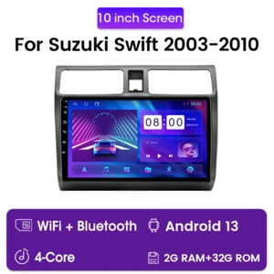 For Suzuki Swift 2003-2010 Android 13 Car Stereo 2+32GB RDS GPS Sat Nav WIFI CarPlay - Picture 1 of 18