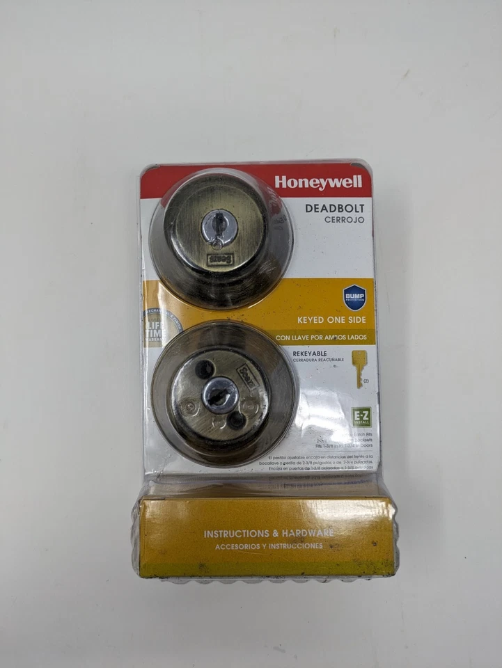 Cajas fuertes y cerraduras de puertas Honeywell 8111409 cerrojo Honeywell, bronce frotado con aceite Foto 1 de 3