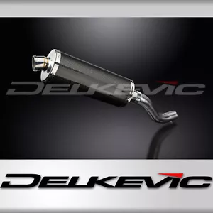Ducati Scrambler 800 2015-2021 Slip On 14" Oval Carbon Exhaust Muffler Kit - Bild 1 von 5