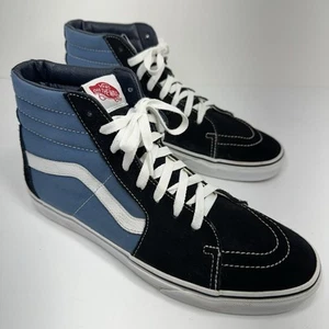 Vans Herren Marineblau Colorblock Schnürung Mittelhohe Sneaker Schuhe Größe US 11 - Bild 1 von 16