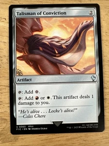 Talisman of Conviction - Final Fantasy Commander - MTG - Picture 1 of 2