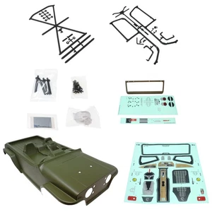 Redcat Racing RER14329 Olive Green Marksman Body with Roll Cage and Hardware Set - Picture 1 of 1