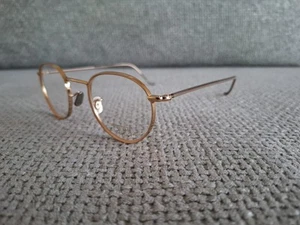 Monturas de gafas de titanio EYEVAN 7285 REDONDAS modelo 215 C.9003 dorado 46-24 - Imagen 1 de 10