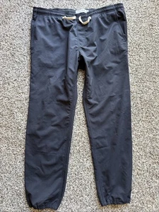 Pantalones jogger Gustin de algodón para hombre XL EE. UU. negros - Imagen 1 de 6