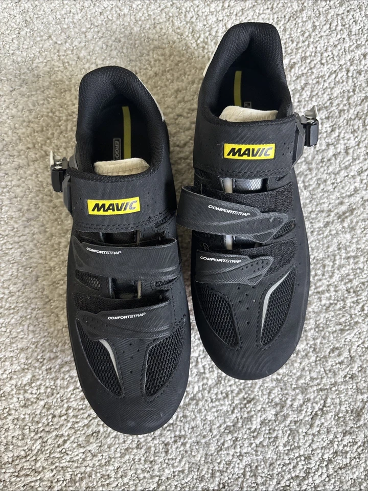 Велосипедные туфли с шипами Mavic Ksyrium Elite WII SIze 6.5 черные - Изображение 1 из 4