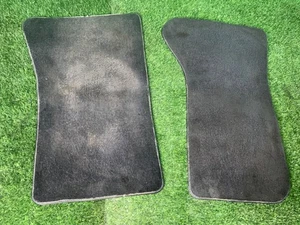 USDM OEM Black Front Floor Mat Carpet Mazda RX7 FC3S 86-91 1224 2C - Picture 1 of 7