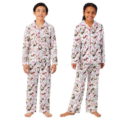 Dr. Seuss Grinch Pijama Juvenil M (10-12) Navidad Pijama Set Vacaciones Pijamas 2 Piezas Foto 1 de 4