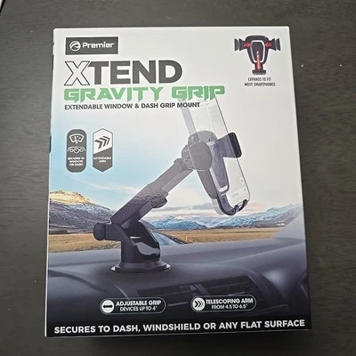 Premier Xtend Car Holder Windshield Dash Suction Cup Mount Stand For Cell Phone - Image 1 of 4