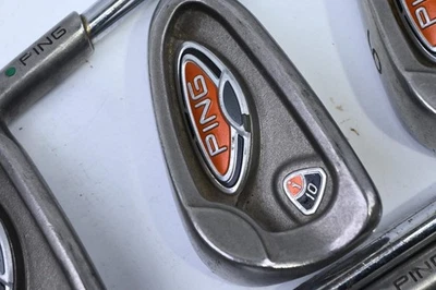 Ping i10 Irons / 4-PW+SW / Green Dot / Regular Flex Ping AWT Steel Shaft - Image 1 of 4