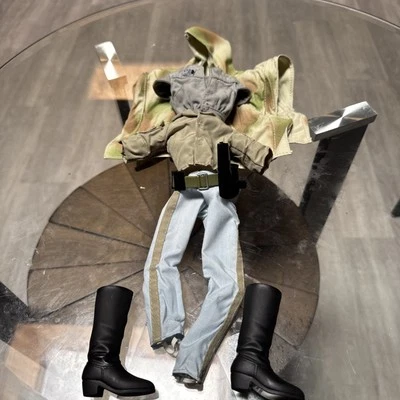 Hasbro масштаб 1/6 12 дюймов принцесса Лея Эндор пончо наряд одежда ТОЛЬКО - Изображение 1 из 4