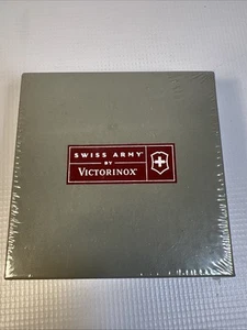Sealed Swiss Army Victorinox Dual Time Travel Alarm Clock Pocket Watch Limited - Picture 1 of 5