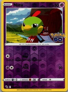 Natu Common Pokemon GO 032/078 NM - Picture 1 of 2