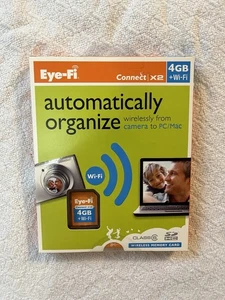 Eye-Fi Connect X2 4GB Class 6 - SDHC Card - Retail - EYE-FI4-CN - Picture 1 of 2