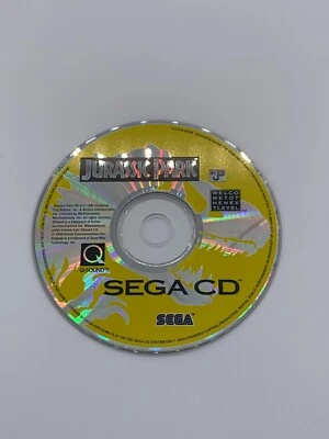 Jurassic Park (Sega CD, 1993) Disc Only -- North American Version - Image 1 of 2