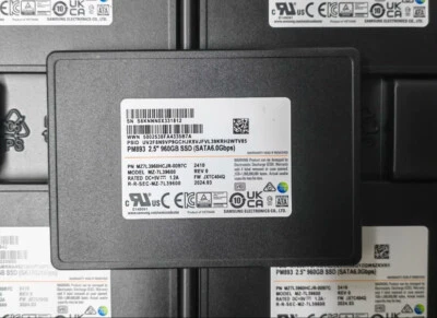 Samsung 960GB MZ-7L3960B PM897 SSD 2.5" 6Gbps SATA III MZ7L3960HBLT - Image 1 of 3