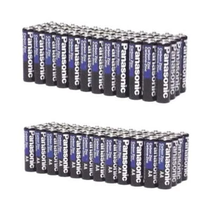 200 Pack Wholesale Lot Panasonic Heavy Duty Batteries 100 AA + 100 AAA Batteries - Picture 1 of 3