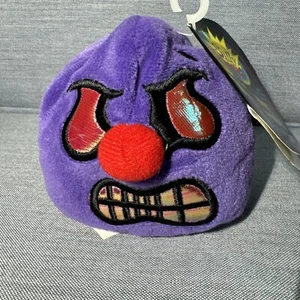 Vintage Silly Slammers Knuckles lila Sitzsack Spielzeug (GGI, 1997) ohne Sound - Bild 1 von 10