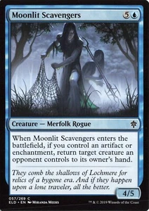 MTG Moonlit Scavengers Throne of Eldraine (ELD) Common Magic #057/269 - Picture 1 of 2
