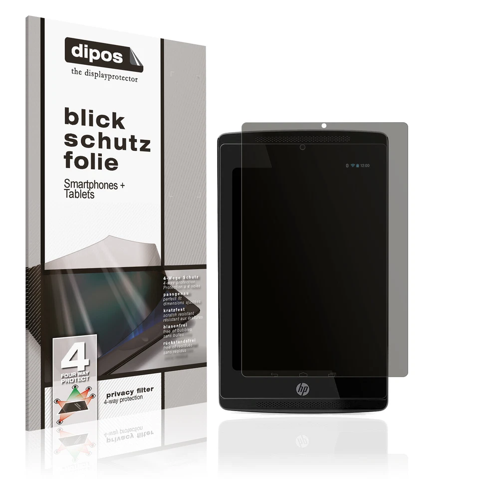 Pellicola Prottetiva per HP Slate 7 Extreme Protezione Vista 4 modi dipos - Immagine 1 di 4