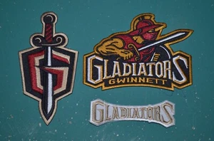 SCELTA di: Atlanta Gladiators AHL Throwback Hockey Jersey Giacca Patch Crest - Foto 1 di 1