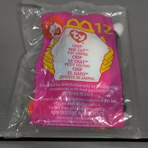 TY BEANIE BABY CHIP THE CAT #12 1999 WITH 1993 ON TUSH TAG RARE ERROR NEW - Picture 1 of 5