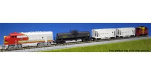 Kato 1066271DCC N F7 Freight Train Set - AT&SF Warbonnet w/DCC - Picture 1 of 1
