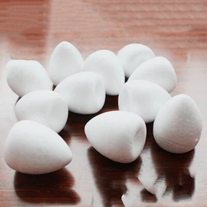 80 Pcs Modeling Drop Polystyrene Foam Foam Rose Bud Nylon Stocking Flower - Picture 1 of 4