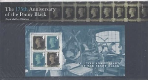 GREAT BRITAIN 2015 175th ANNIVERSARY OF PENNY BLACK PRESENTATION PACK No. 510 - Bild 1 von 1