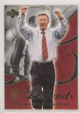 2002 Upper Deck Manchester United Legends Sir Alex Ferguson #1 Rookie RC