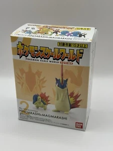 Pokemon Scale World Johto Region Cyndaquil Quilava 1/20 Figure Unopened Genuine - Picture 1 of 15