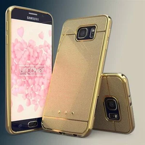 Urcover® metal optics Silicone phone Case Cover glass film - Picture 1 of 16