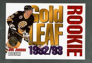 1993-94  Leaf.  Gold Rookies.    Joe Juneau.    #2 of 15