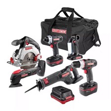 UPC 692042004339 product image for Craftsman 6 pc 19.2V C3 Cordless Power Tool Kit with Lithium-Ion Technology -New | upcitemdb.com