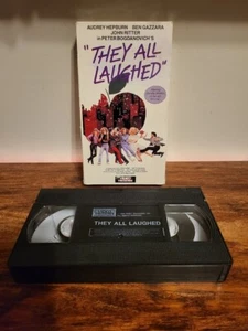 They All Lauched (VHS, 1990) Peter Bogdanovich, Ritter, Hepburn, Gazzara Komödie - Bild 1 von 7