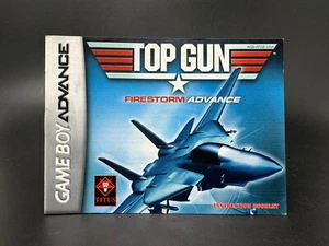 Top Gun: Firestorm Advance (Nintendo Game Boy Advance GBA) *NUR HANDBUCH* - Bild 1 von 2