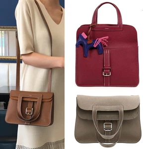 TOGO 3 WAYS BAG ( 30 / 22 cm ) ~ [made in Korea] Premium Genuine Leather Handbag - Picture 1 of 43