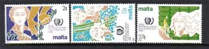 MALTA MNH 1985 SG756-758 INTERNACIONAL AÑO JUVENIL CONJUNTO DE 3 - Imagen 1 de 1