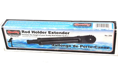 Scotty 259 Black Fishing Rod Holder Height Extender - Image 1 of 4