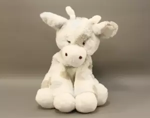 2011 Little Giraffe Inc Giraffe Plush Toy Stuffed Animal White Gray Blue 12" - Picture 1 of 8
