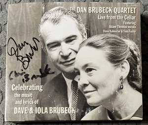 Celebrating The Music and Lyrics Of Dave and Iola Brubeck CD Signed Dan Brubeck - Picture 1 of 7