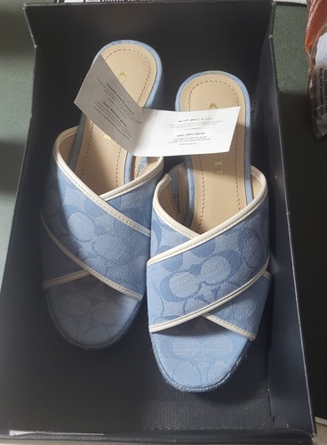 Scarpe eleganti Coach Sloan Sig espadrillas da donna taglia 6 5