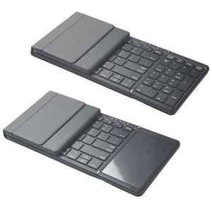 Wireless Keyboard Foldable Trackpad Small with Touch Pad for Computer Window - Picture 1 of 13