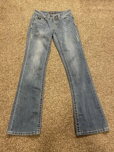 DAMEN COWGIRL UP BESTICKTE RÜCKENTASCHE JEANS ~ CGJ40901 ~ 27/36 WESTERN - Bild 1 von 9