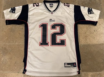 Nueva Camiseta Tom Brady New England Patriots Reebok Auténtica Para Hombre XL Foto 1 de 4