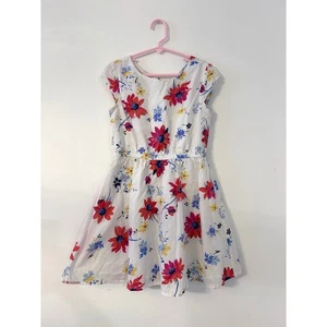 GAP Girls Floral Dress Size M 8 Pretty Everyday Style - Picture 1 of 5
