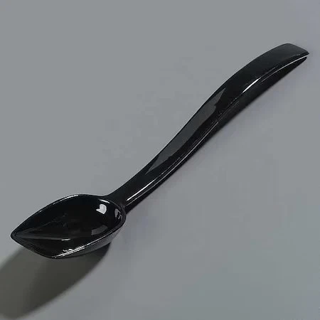 Carlisle Foodservice 447003 Solid Spoon, Black, 10 In, Pk12 Foto 1 de 1