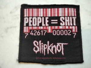 SLIPKNOT Patch Original 2001 BLUE GRAPE  Vintage Aufnäher 10x10cm Nu Metal - Picture 1 of 3