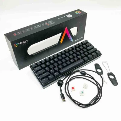 KEMOVE Shadow 60% Mechanische Gaming-Tastatur, QWERTY- Bluetooth - Bild 1 von 4