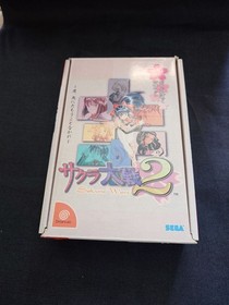 Sakura Wars 2 Dreamcast Game PulupurPack Sega Taisen Japan Version