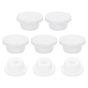 Tapones de goma tipo t blancos de alta temperatura de 21 mm 8 piezas - Imagen 1 de 7